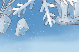 24节气手绘长图 |日照数九冬至天 清霜风高未辞岁图片