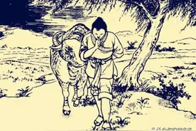 民间故事：男子见牛下跪，不惜重金买牛，他死后，老牛刨了他的坟图片