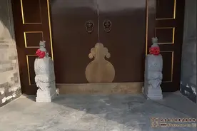 四合院大门用什么颜色？图片