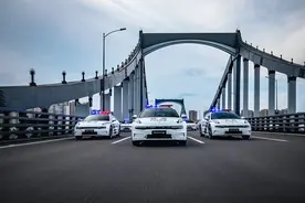 解锁新身份，极氪001入列亚运警用服务车队图片