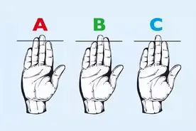 你的手指长度暴露了你的“本性”：食指越长的人，越“女性化”图片