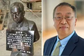 余茂春下跪铜像：只是民间一种情绪表达图片