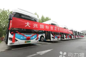 抢占氢能示范新高地！苏州金龙海格氢能公交首都上线图片