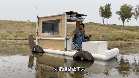 手工耿自制“水上房车”！全网钓鱼佬都馋哭了……