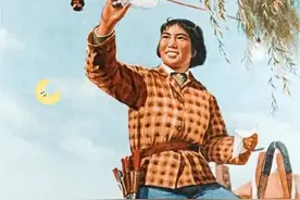 小时候，跟着爷爷赶年集，爷爷说，庄稼丰收的年画添喜气图片