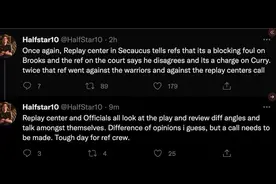 库里进攻犯规怎么看？曝裁判两次对抗回放中心针对勇士图片