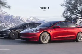 特斯拉新款Model3来了！屏幕换档、座椅通风终于有了！图片