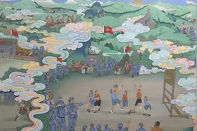炉霍望果节抢先看—— “红色非遗”郎卡杰唐卡艺术展即将开幕图片