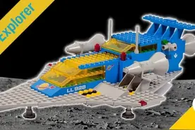 传奇经典太空套装换新颜！乐高10497银河探险家号将于今夏发布图片