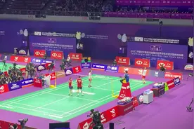 苏迪曼杯混双“雅思”组合战胜新加坡选手图片