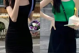 初夏“显身材”穿搭：这18套造型时髦又洋气，长腿细腰好迷人图片