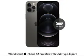 iPhone X 之后，苹果 iPhone 12 Pro Max 也成功改装 USB-C 接口图片