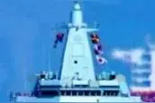 重磅消息！我国又添最新型国防重器！我海军057型大驱震撼亮相！图片