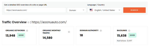 分享几个汽配行业的外贸独立站
