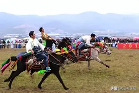 「民运会知多少」少数民族传统体育运动项目之民族马术图片