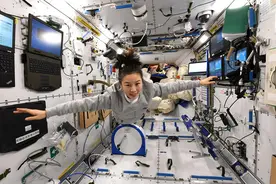 太空中女宇航员的生活需求如何满足？如何保护隐私？妙招多得很图片