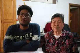 上海老人养大的黑人弃婴，将其视如己出，对方长大后如何回报？图片