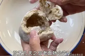 用水和面粉就能捕捉纯天然的酵母菌，老面酵子最原始的制作方法图片