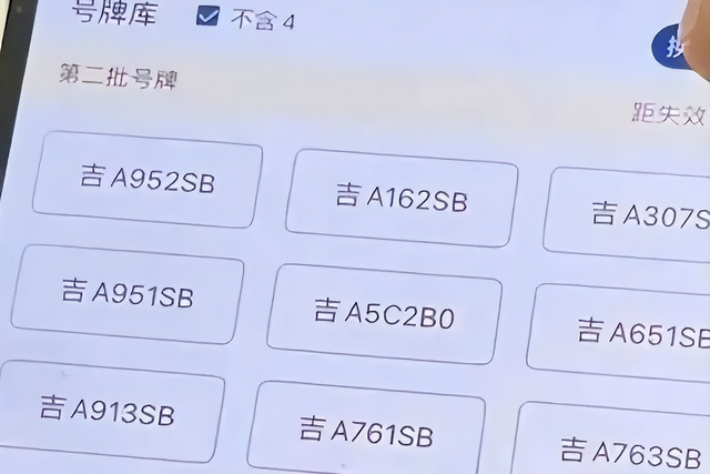 男子买新车，网上选牌号，全带“SB”和“ 2B”：你说该咋选？