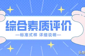 综合素质评价怎么做，看这一篇就够了图片