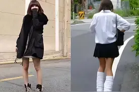 夹着腿走路的日本女生，在日本到底有多受欢迎？图片