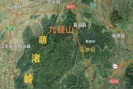 南岭山脉横跨四省区，广西、广东、湖南、江西，其五个山岭最有名图片