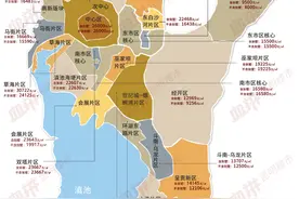 昆明3月房价地图出炉，新增一个万元以下片区图片