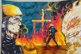 “我是小小消防员” | 优秀绘画作品展播（二）图片