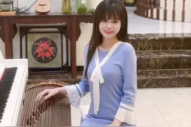 南京首届“启明星”大赛｜陈明瑄：95后女生左手钢琴右手古筝，“一心二用”奏出动听《兰亭序》图片
