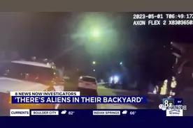 外星人降临？美国民众目击“外星生物”报警：两三米高、大眼睛图片