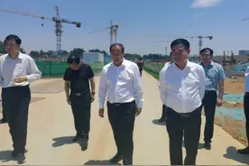 吕志刚在调研督导重点项目建设、安全生产时强调：强化服务保障 加快项目建设 压紧压实责任 全面排查隐患图片