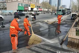大象帮丨城市随手拍，市民反映花园路动物园附近路面有油污，环卫部门已清理完毕图片