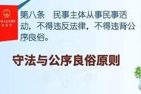 民法典公序良俗原则在合同纠纷实务中的运用图片