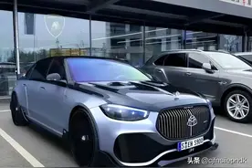 全球限量60台，迈巴赫S900，挂双M车标，劳斯莱斯幻影黯然失色图片