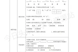 四年级上册语文单元预习卡，很多家长反馈说好用。分享给大家图片