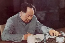 罕见，毛主席送给周总理唯一一幅书法作品，诗词书法，气势恢宏图片