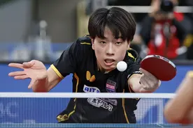 日本乒乓新势力（上）左手持拍的篠塚大登图片