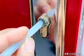 钥匙断在锁芯里取不出来怎么办？师傅教你不花一分钱轻松取出图片