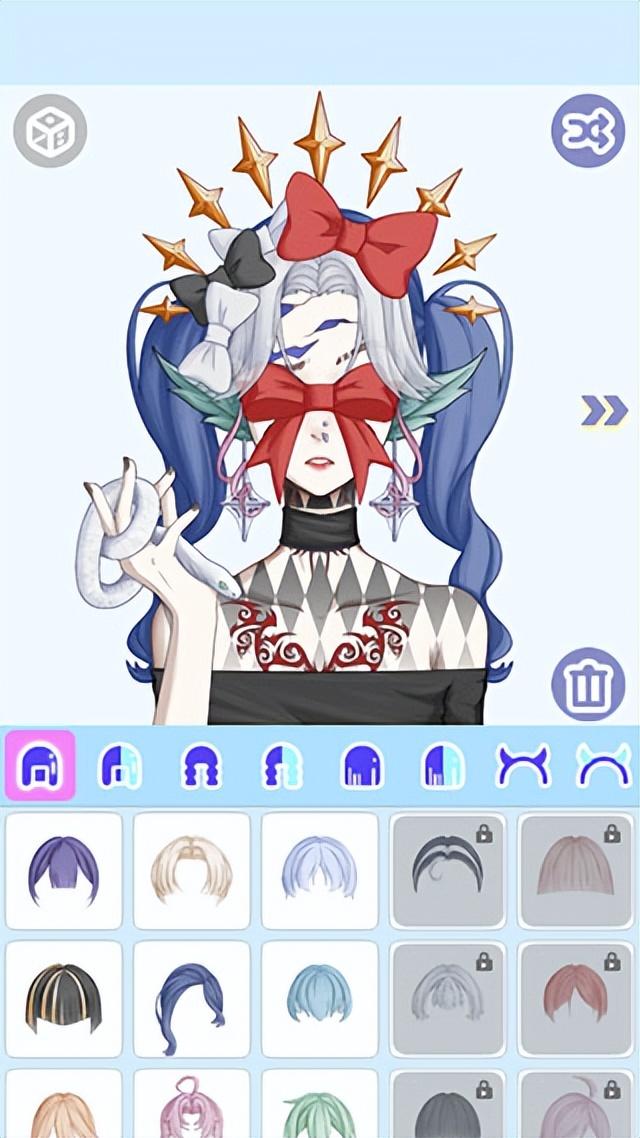 怪物女孩换装游戏