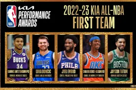NBA最佳阵容：字母哥满票恩比德首次一阵，库里二阵詹姆斯三阵图片