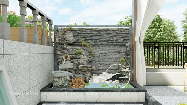 最新最全的多种风格庭院水景设计!(内附100张效果图)