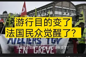 法国民众觉醒了，示威游行目标变了？图片