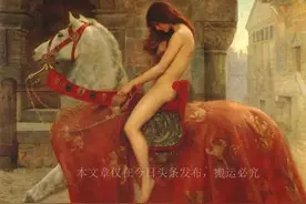 骑在马背上的赤裸女子，竟没人肯一睹美色图片