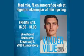 安赛龙新书《Vindervilje》在丹麦各地出版图片