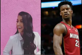 NBA铁血硬汉巴特勒和女友诺瓦克的故事图片