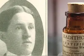 美国男子喝下1400杯核辐射水，下巴被溶解，30年后遗体还在发热图片