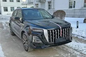 新车 | 升级高功2.0T，新款红旗HS5曝光，现款售18.38万起，中型SUV图片