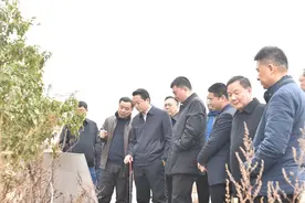 黄伟雄现场调研岳阳学院项目建设图片