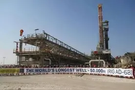 全球第一！我国企业钻出世界最深钻井，超马里亚纳海沟深度4200米图片