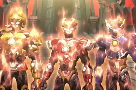 超兽武装：7位超兽战士的大招，风耀的闪灵诀，只有云蝠盾能抵挡图片